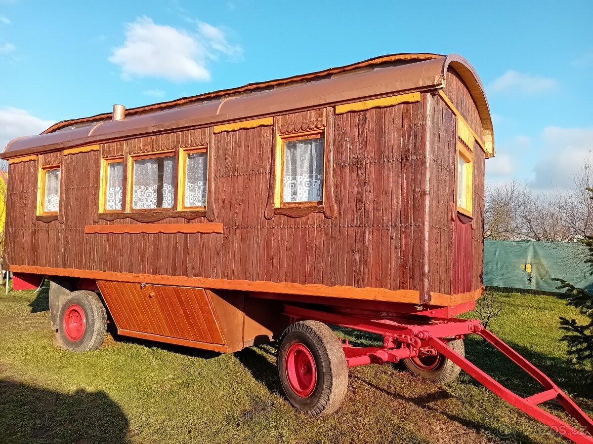 Obytná Maringotka Historická 1926 Oberlicht Wagen