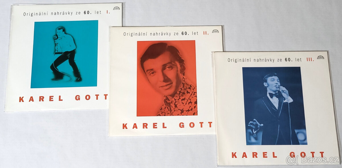 Karel Gott – Originální nahrávky ze 60. let 1993, VYPRANÉ