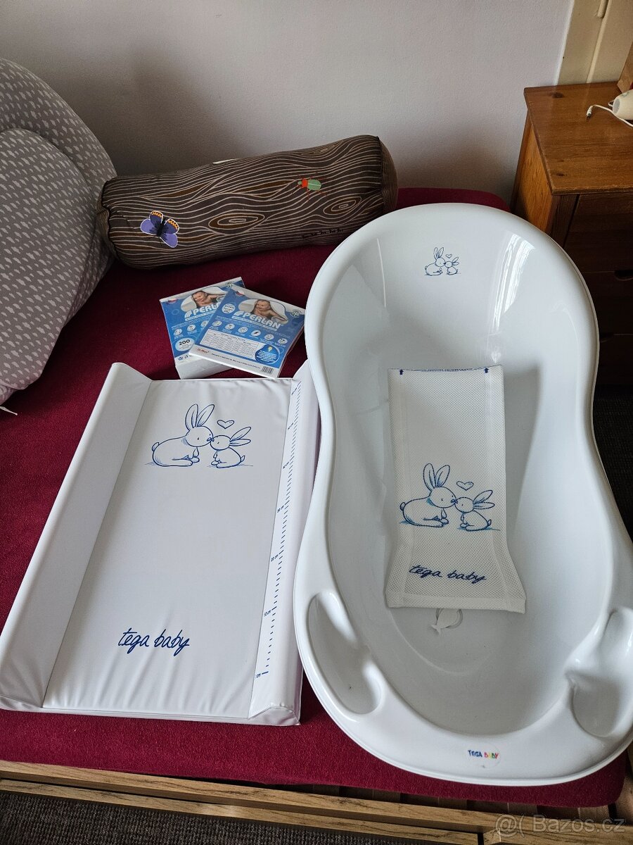 Sada na koupání a přebalování