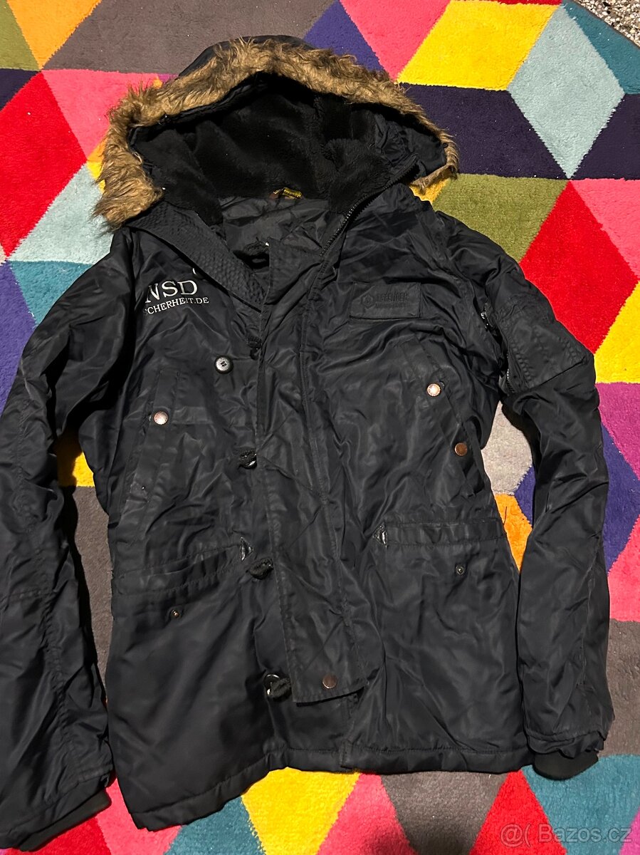 DEFENDER PÁNSKÁ ZIMNÍ PÁRKA-BUNDA XL-XXL