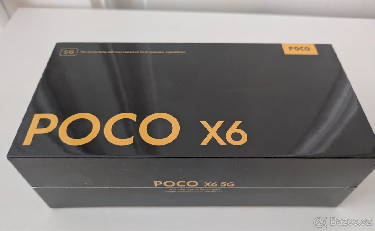 Poco X6 12/256gb černý nerozbalený rezervace