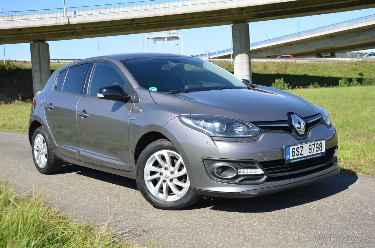 Renault Megane 3 1.2 TCe, LIMITED, 105000km