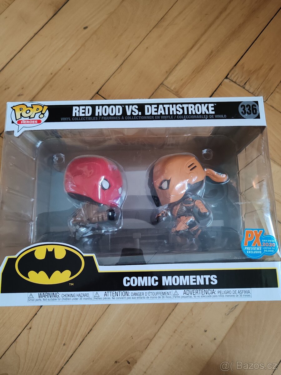 Funko POP Red hood vs Deathstroke