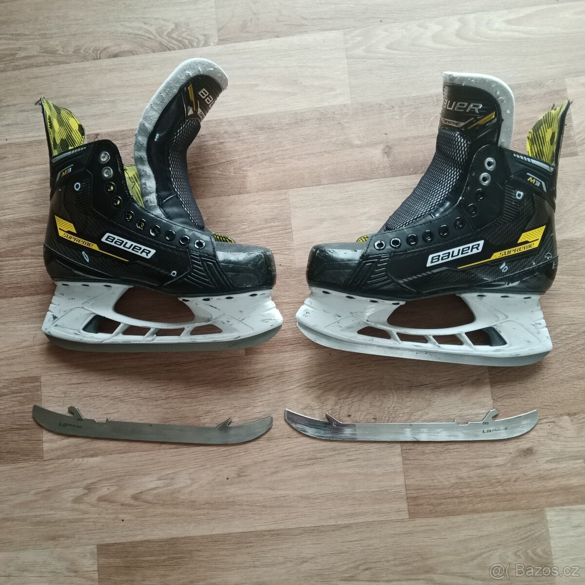 prodám brusle Bauer Supreme M3 velikost 6,5