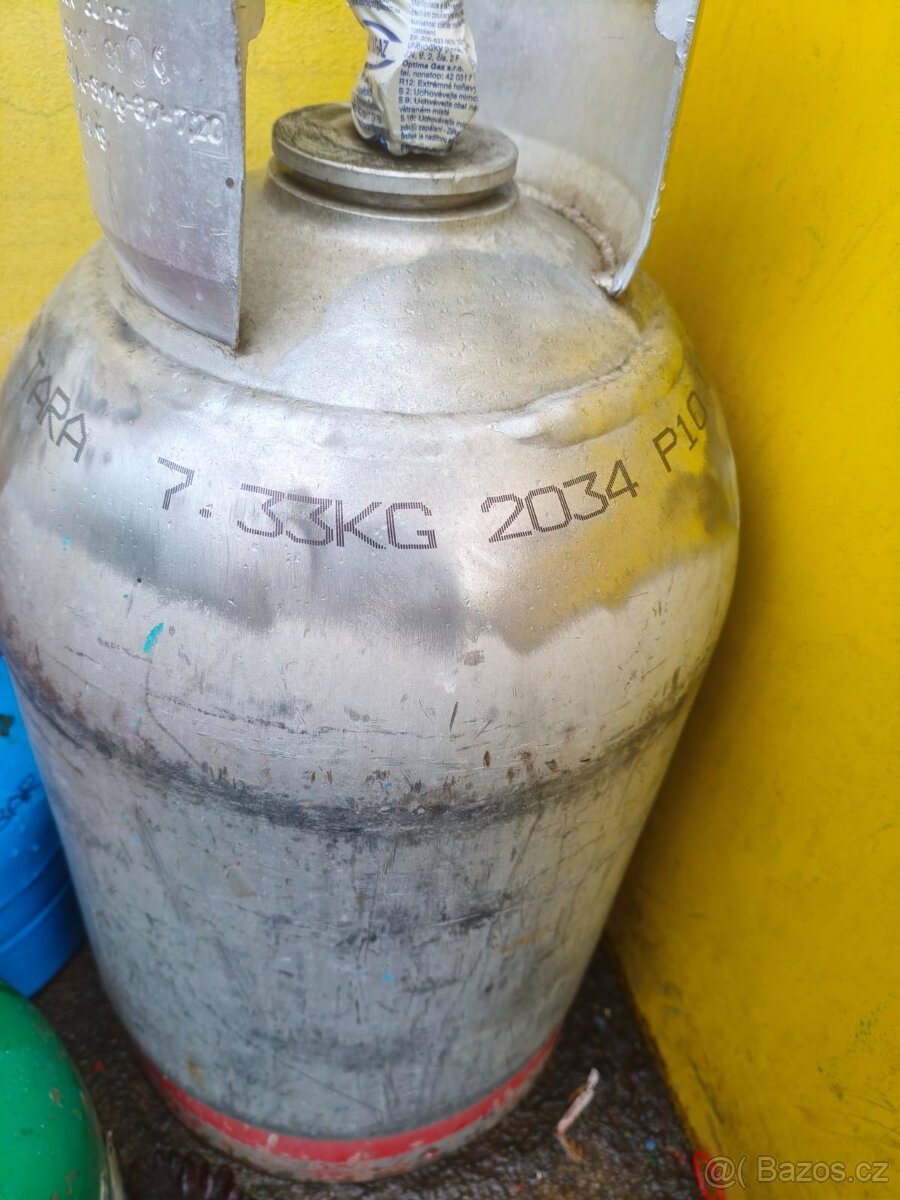 Propan čistý hliníková láhev Karavan