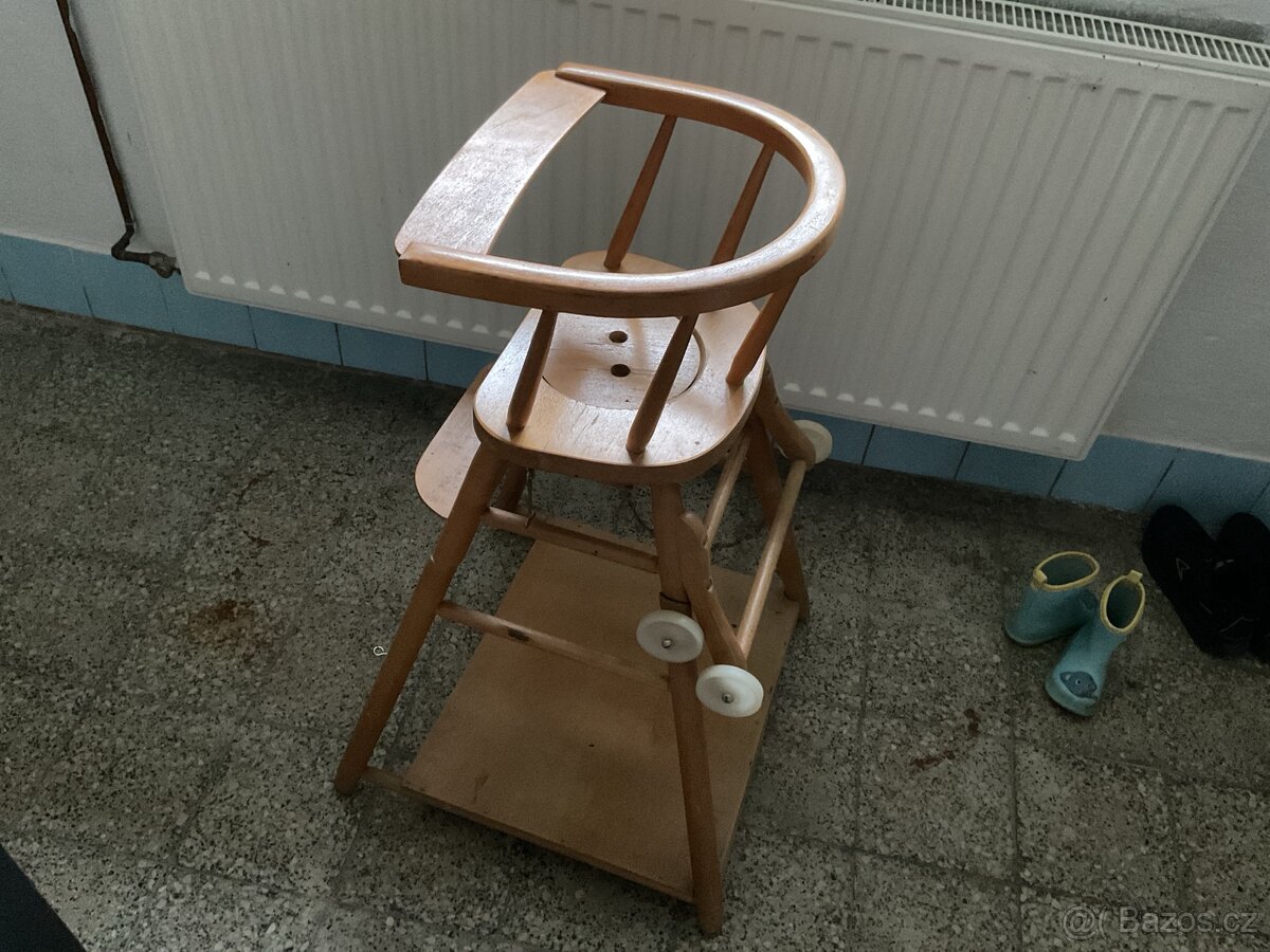 Dětská retro stolička