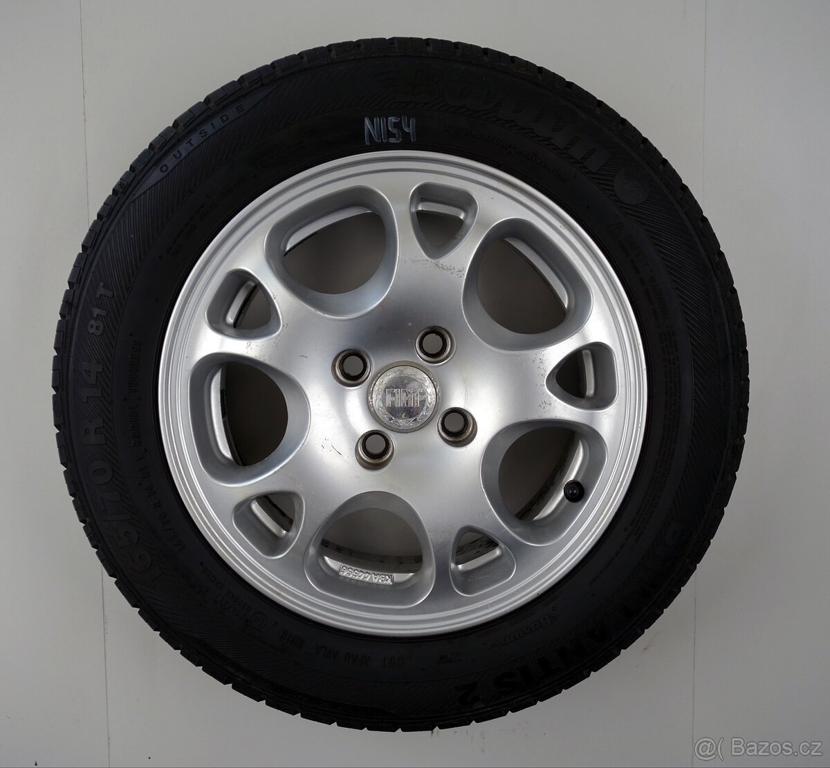 Fiat Punto - 14" alu kola - Letní pneu