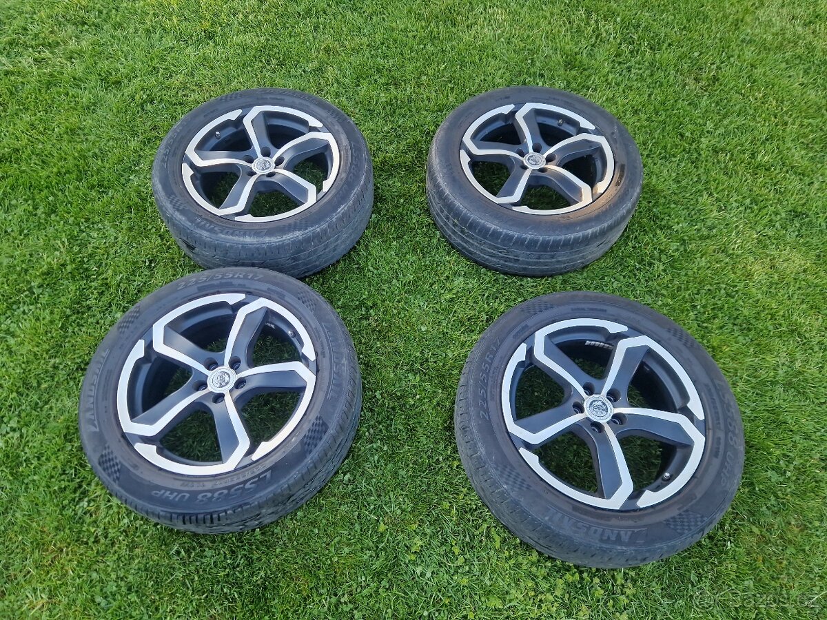 Alu kola Yakuza Japan Tsunami 17 palců, 5x100