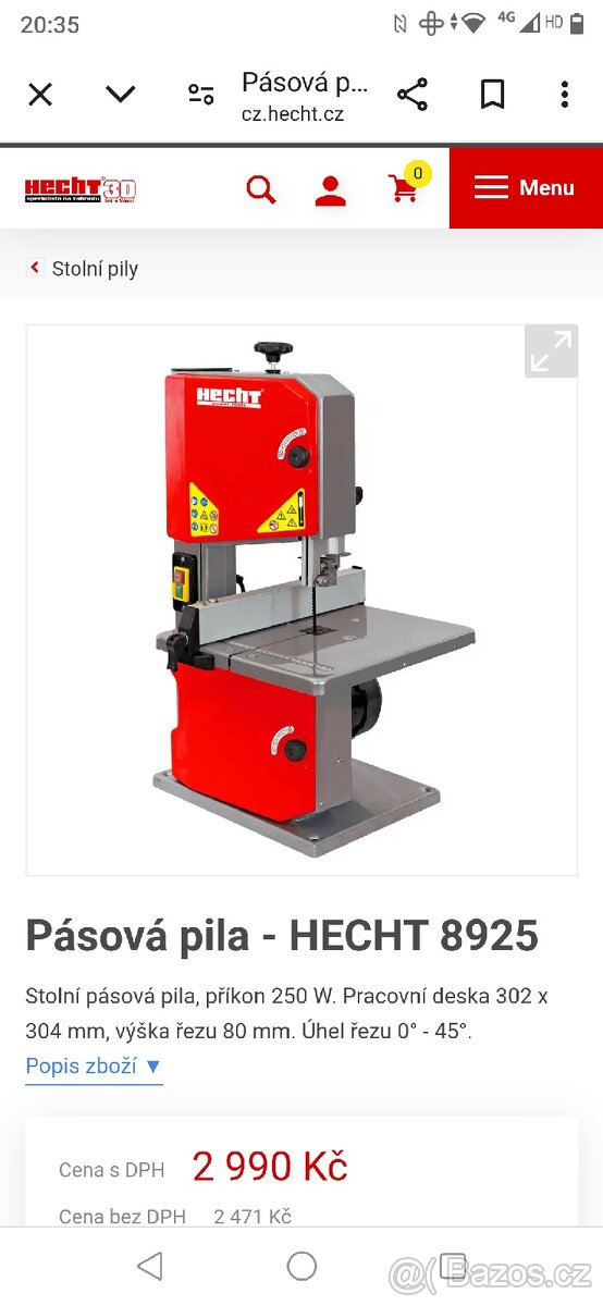 Pásová pila