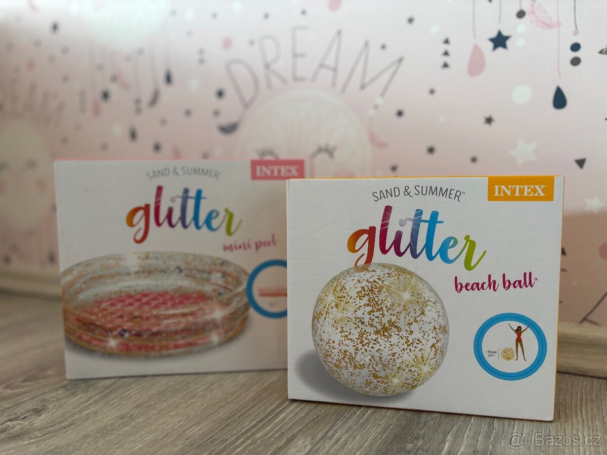 Intex nafukovací bazén a balón
