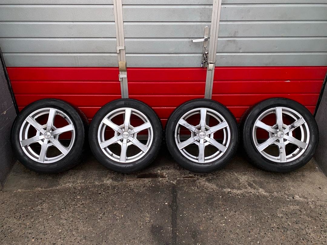 Original ALU kola OZ 17" 7,5J ET50 + letní pneu 225/50/R17