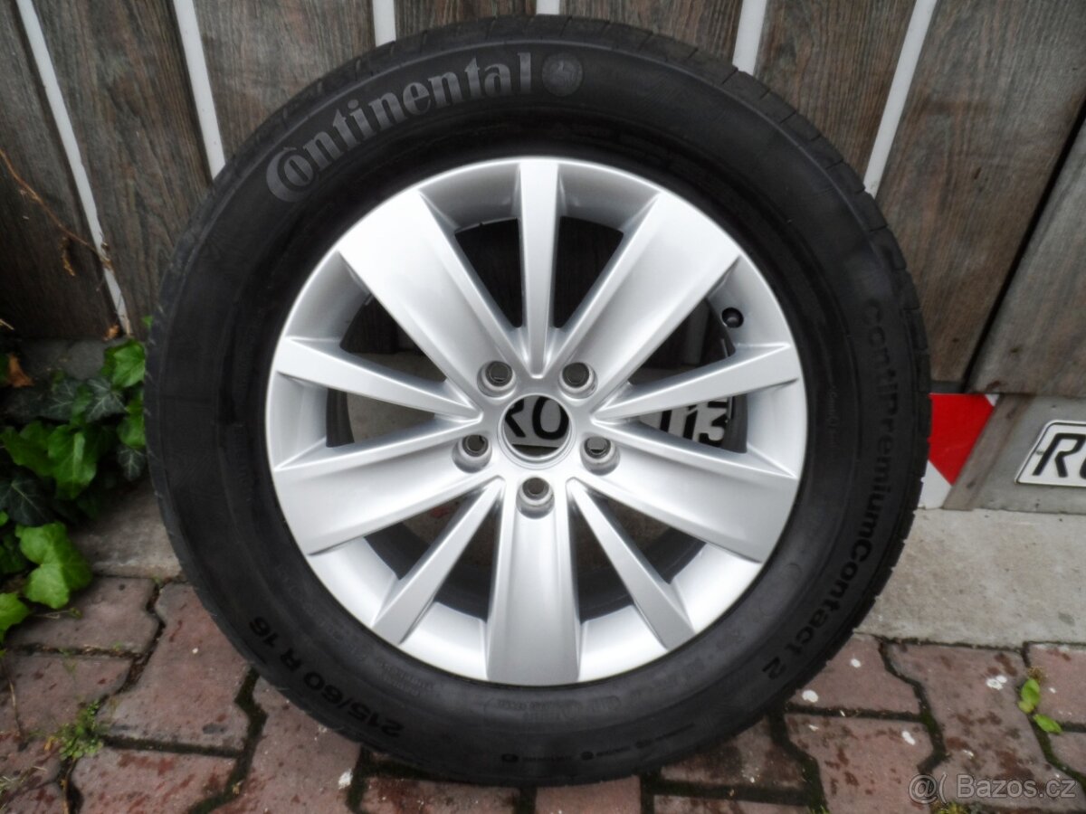 Originál Alu Kolo 16+ pneu 215/60/16 ET 33