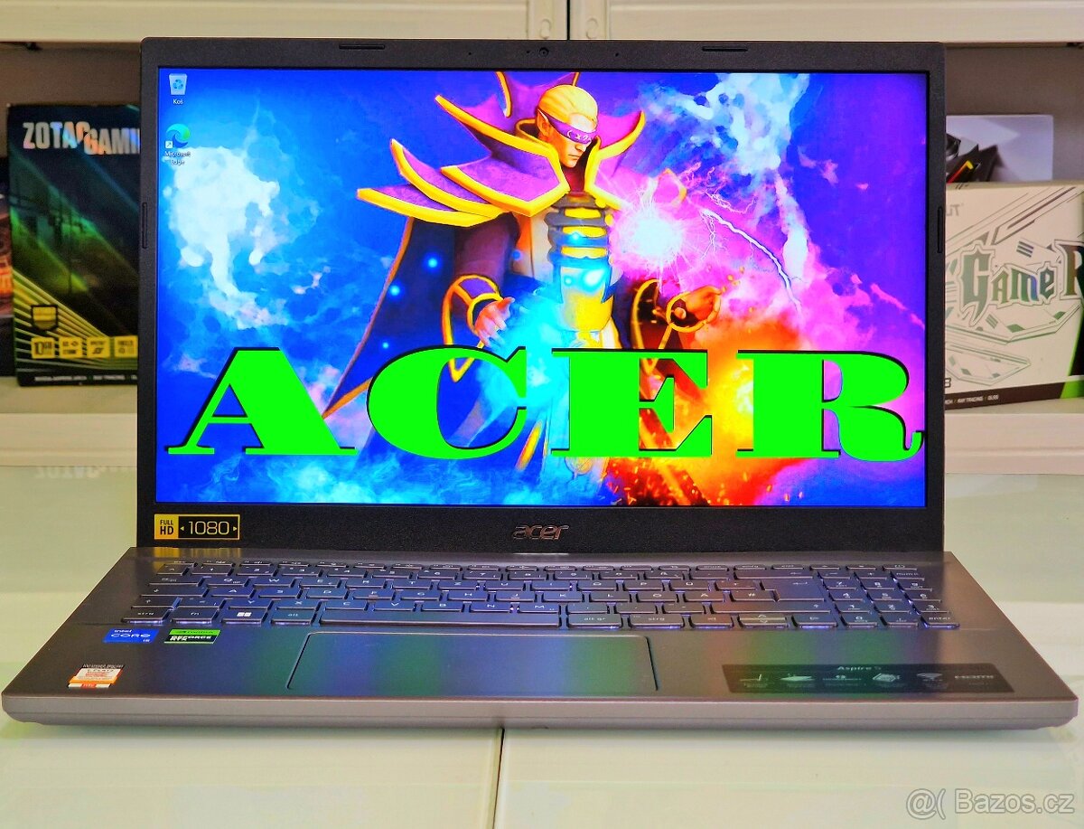 Herní notebook ACER ASPIRE | RTX 2050 | ZÁRUKA | 16GB