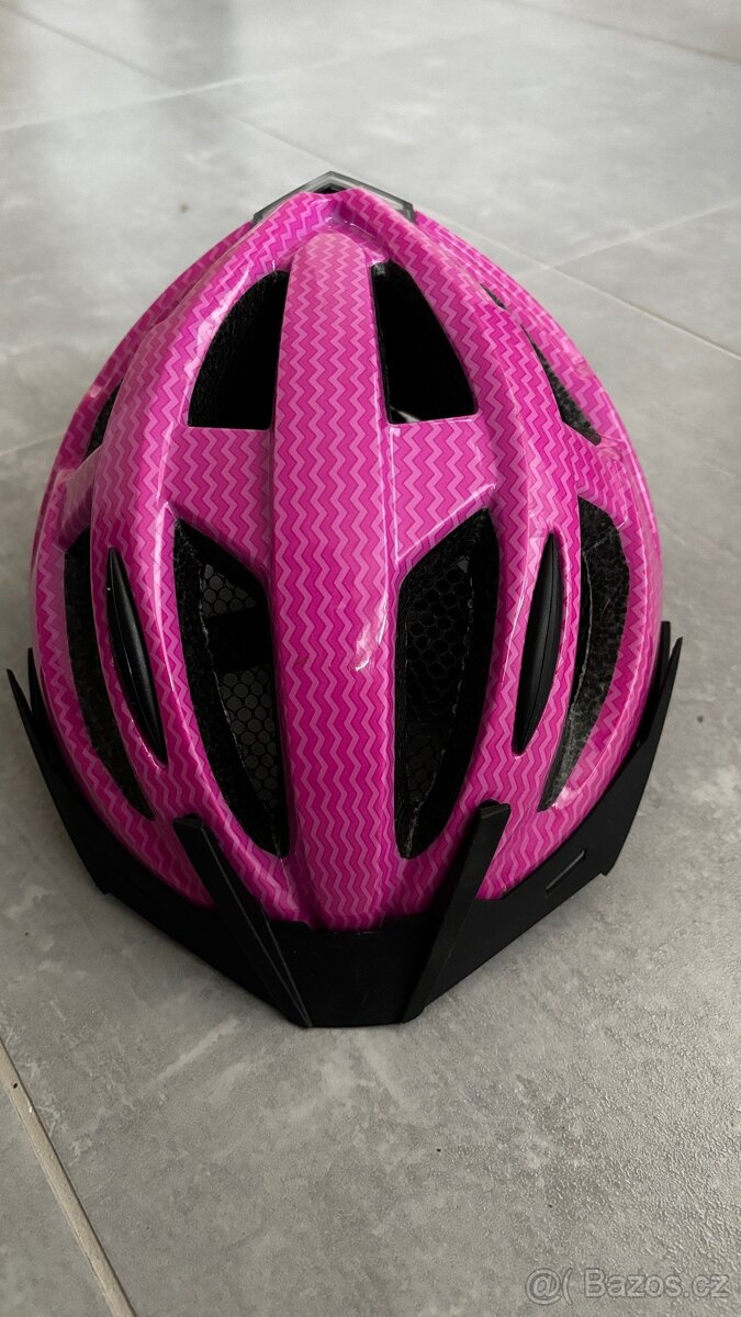 Dětská cyklistická přilba - růžová