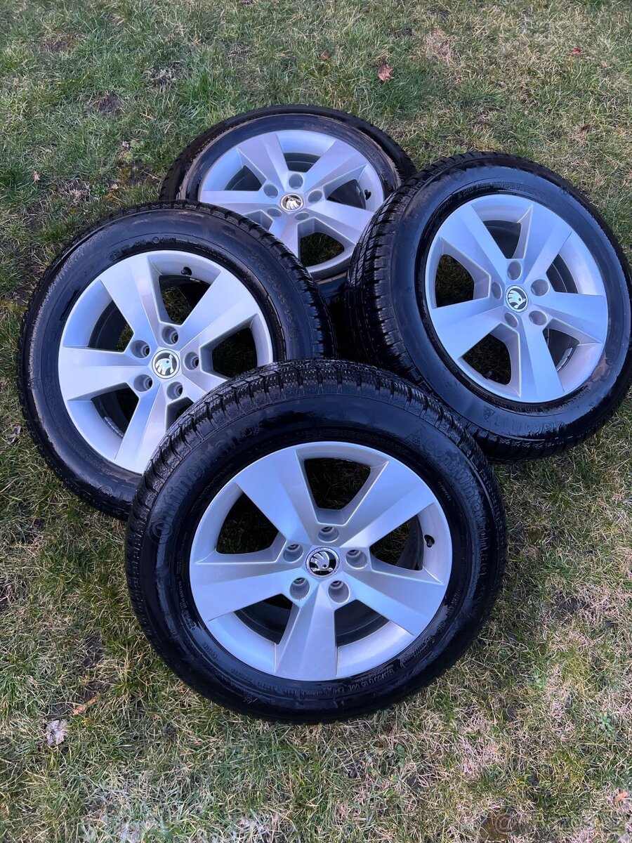 Pneumatiky s disky 215/60 R16 zimní 2019