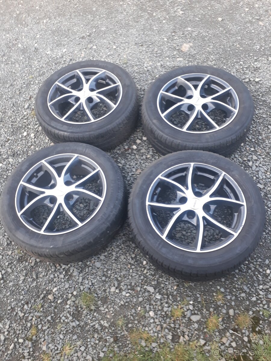 Letní sada alu kol peugeot citroen