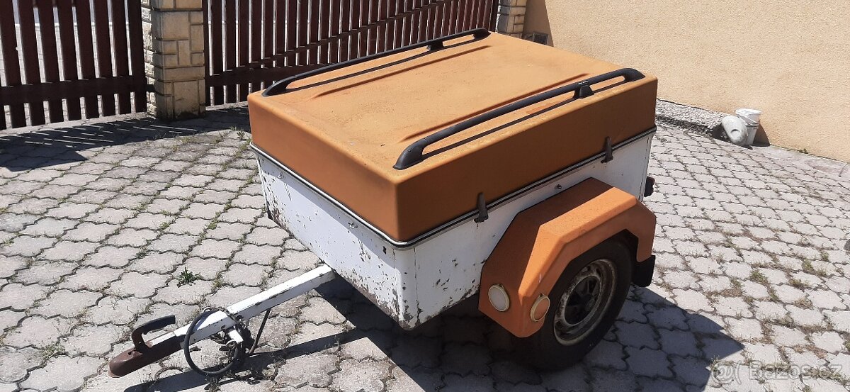 KEMPÍK přívěsný vozík s STK do 6/27 s původní brožurou
