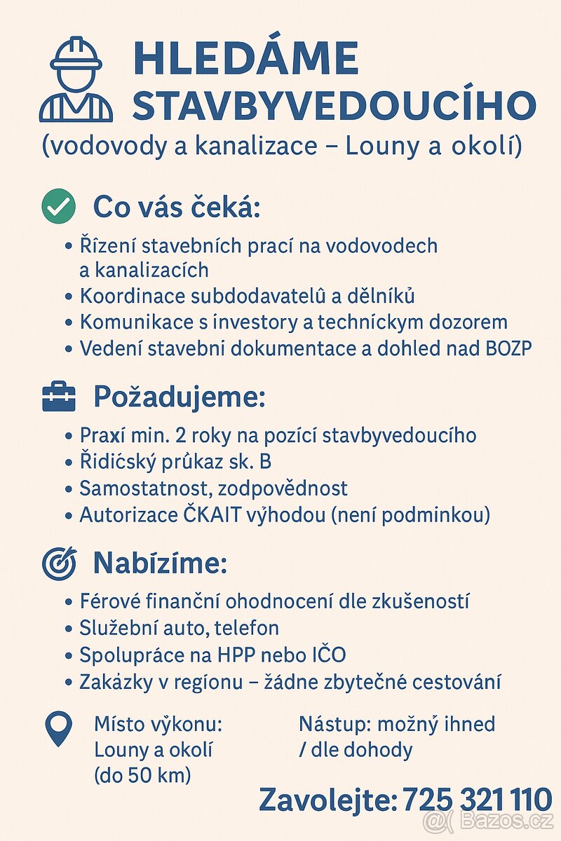 STAVBYVEDOUCÍ