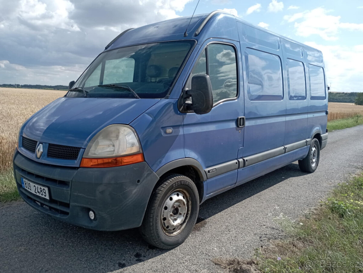 Renault Master 2.5 dci 84kw 2006 stk 5.26 nová spojka