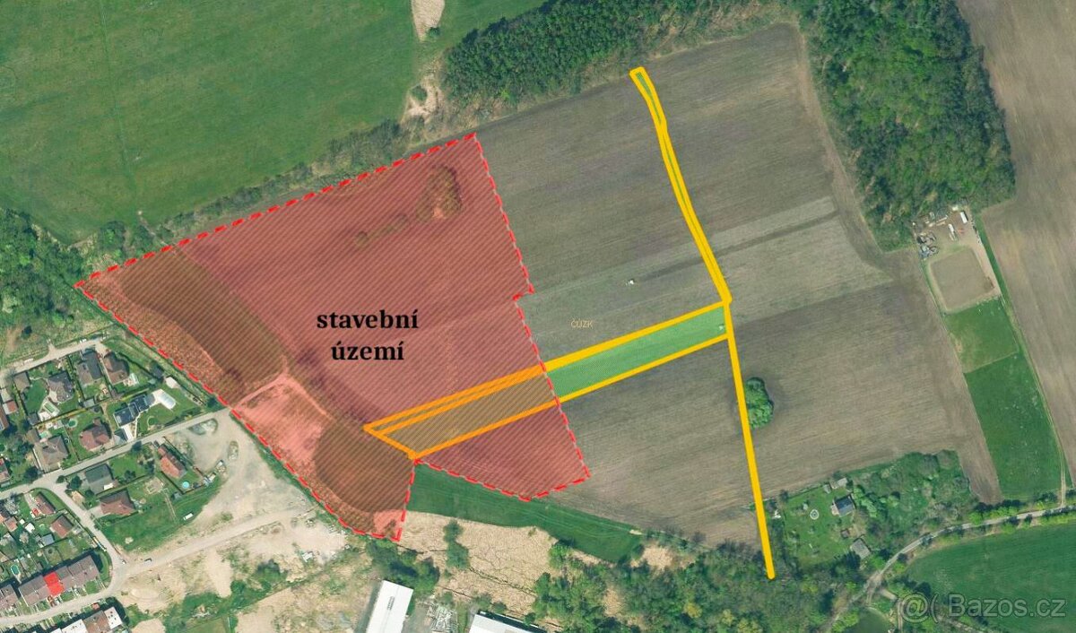 Pozemek, bydlení, prodej, Planá nad Lužnicí, Tábor