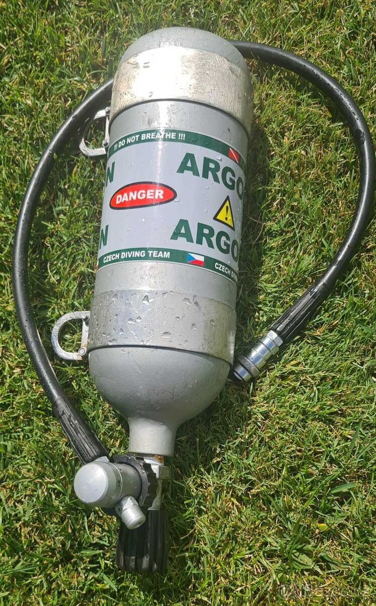 Potápěčská lahev 2 L "ARGONKA"