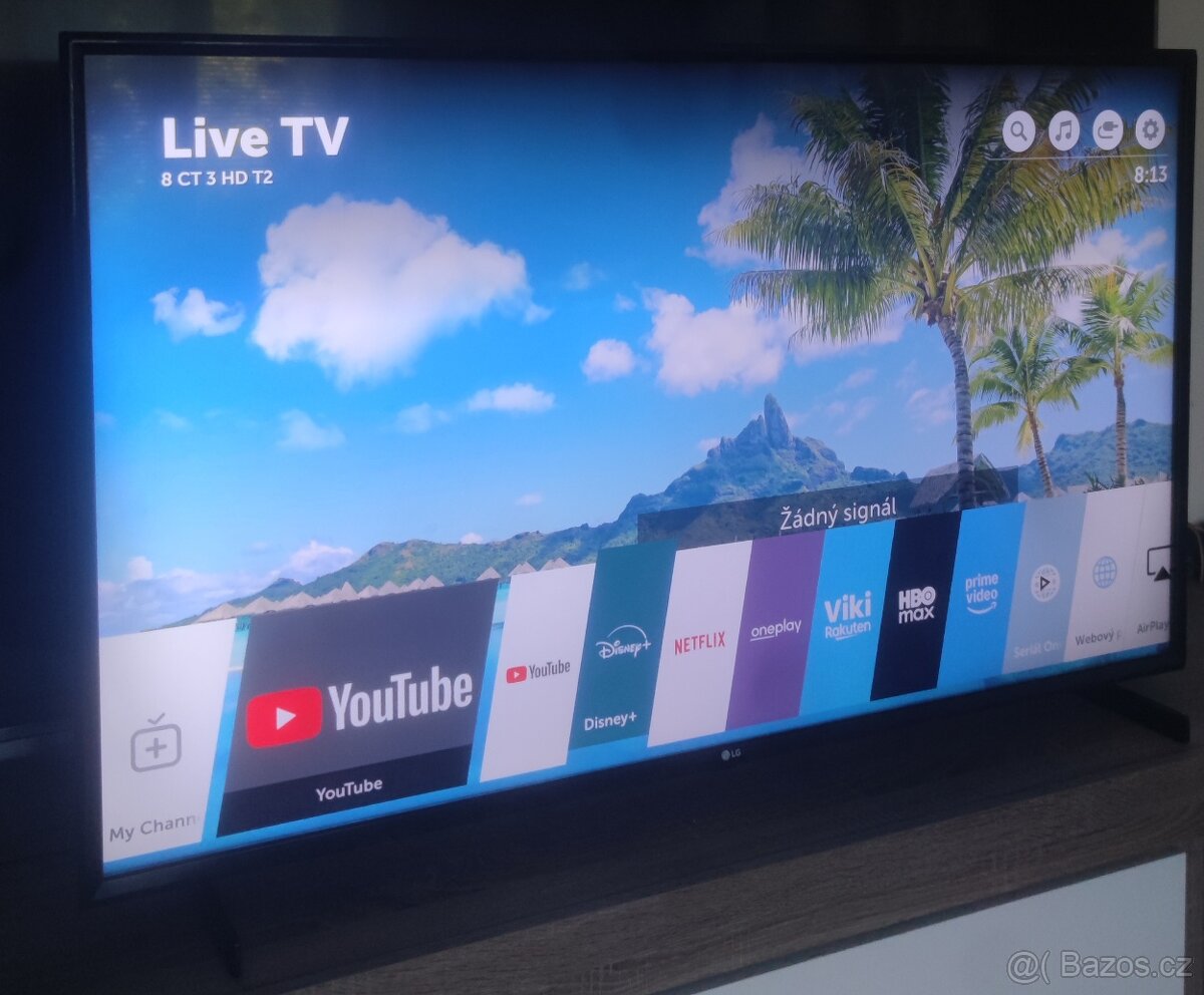 Smart LG 4K 126cm WiFi, YouTube, Netflix, oneplay,