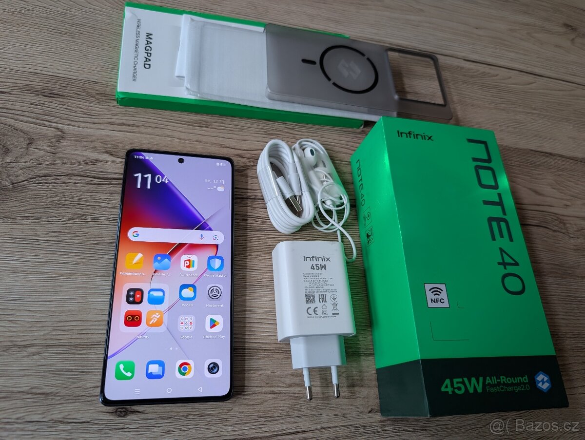 Infinix Note 40 8GB/256GB Obsidian Black