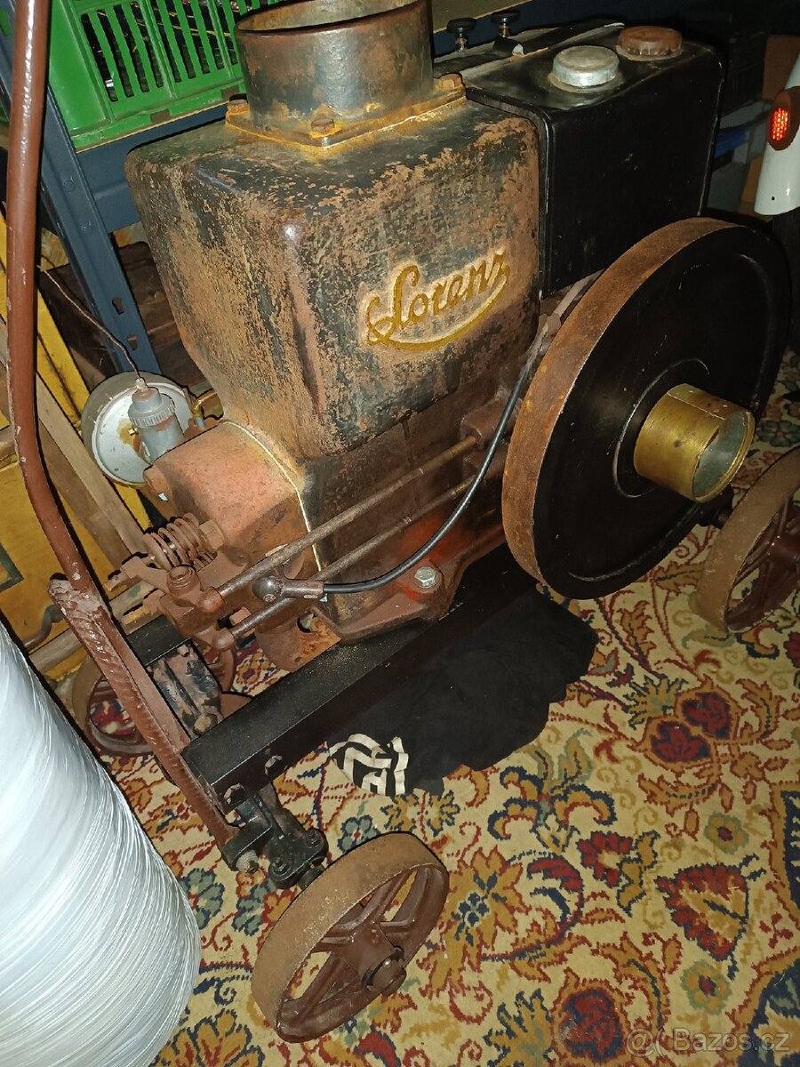 Stabilní motor,velký podvozek, střední podvozek