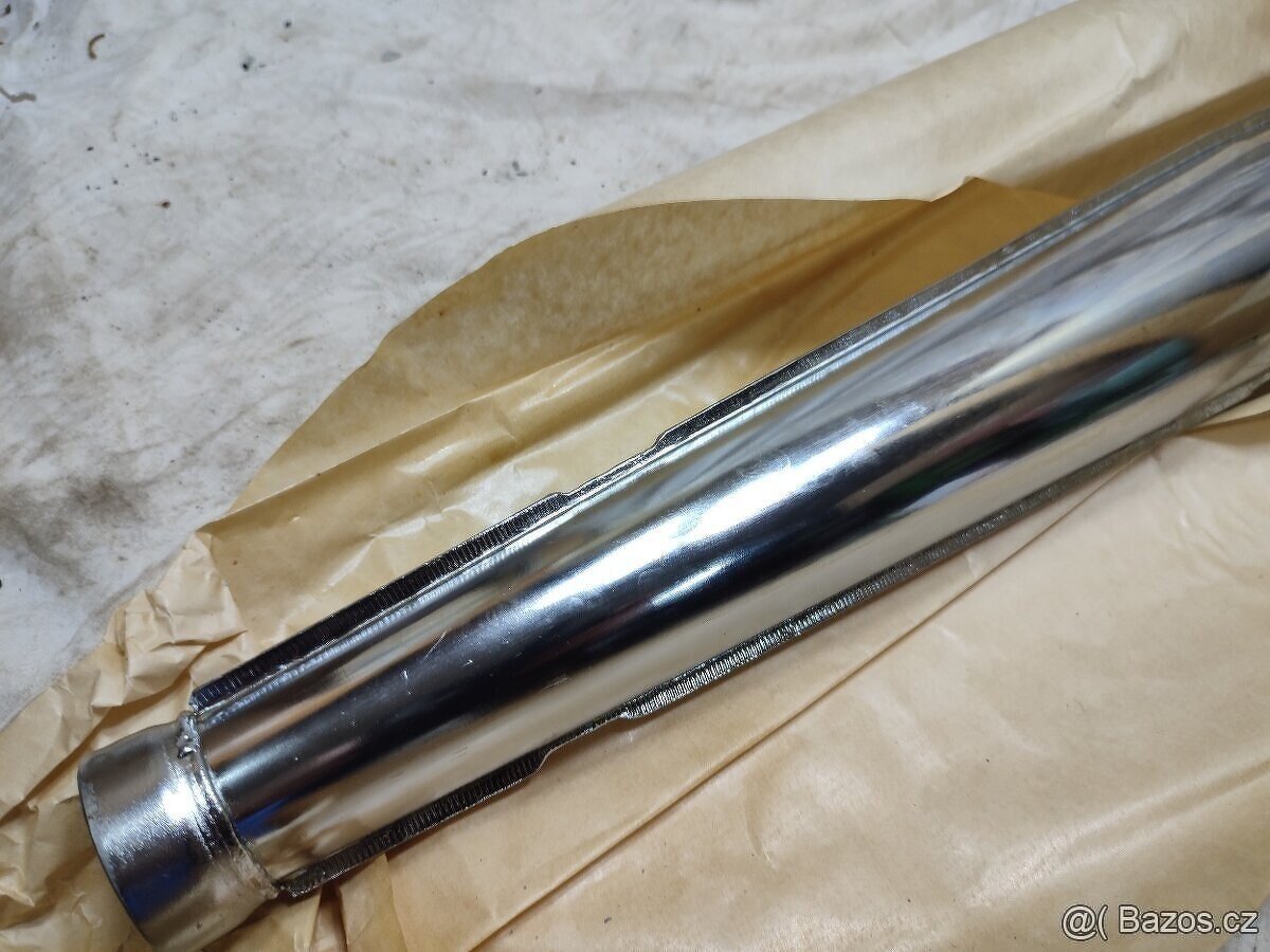 ČZ 175 250 350 471 472 ORIGINÁL VÝFUKY Z MOTOTECHNY L+ P