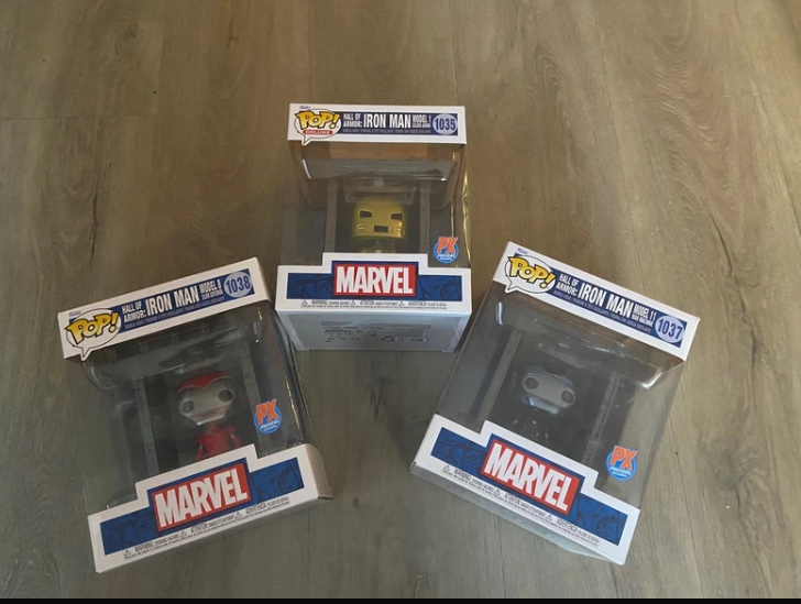 Funko pop marvel 3ks