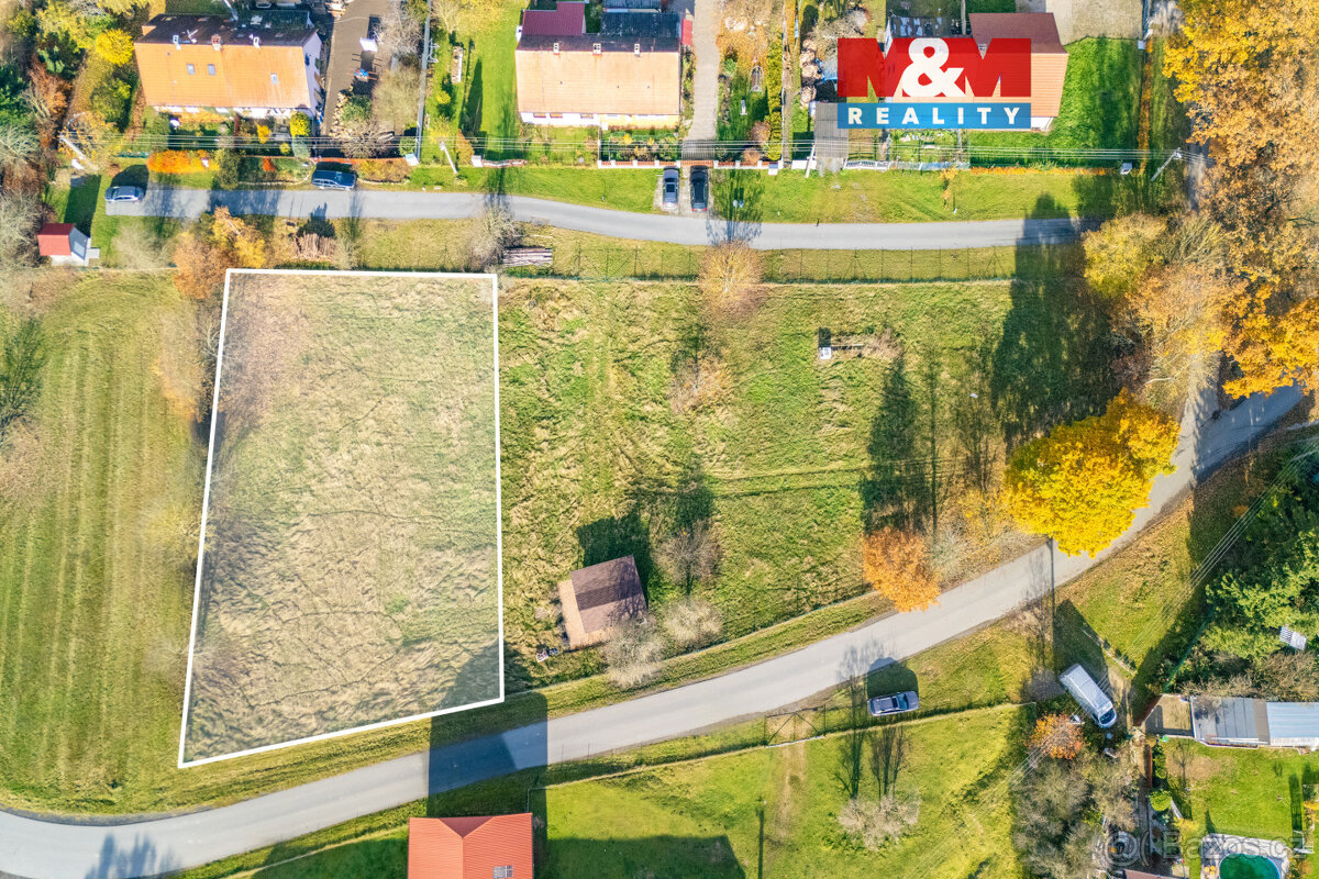 Prodej pozemku k bydlení, 1289 m², Nový Dvůr u Boru
