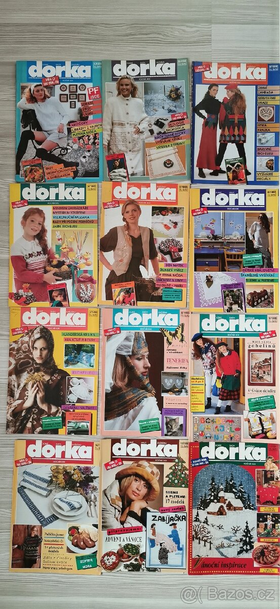 Sbírka časopisů DORKA z let 1976-1995