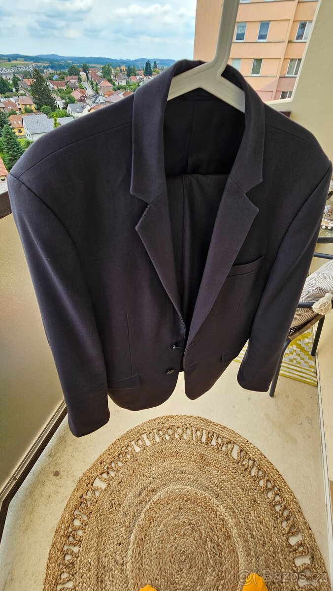 Pánský oblek Bandi Vamos - 50/176 - antracitová barva