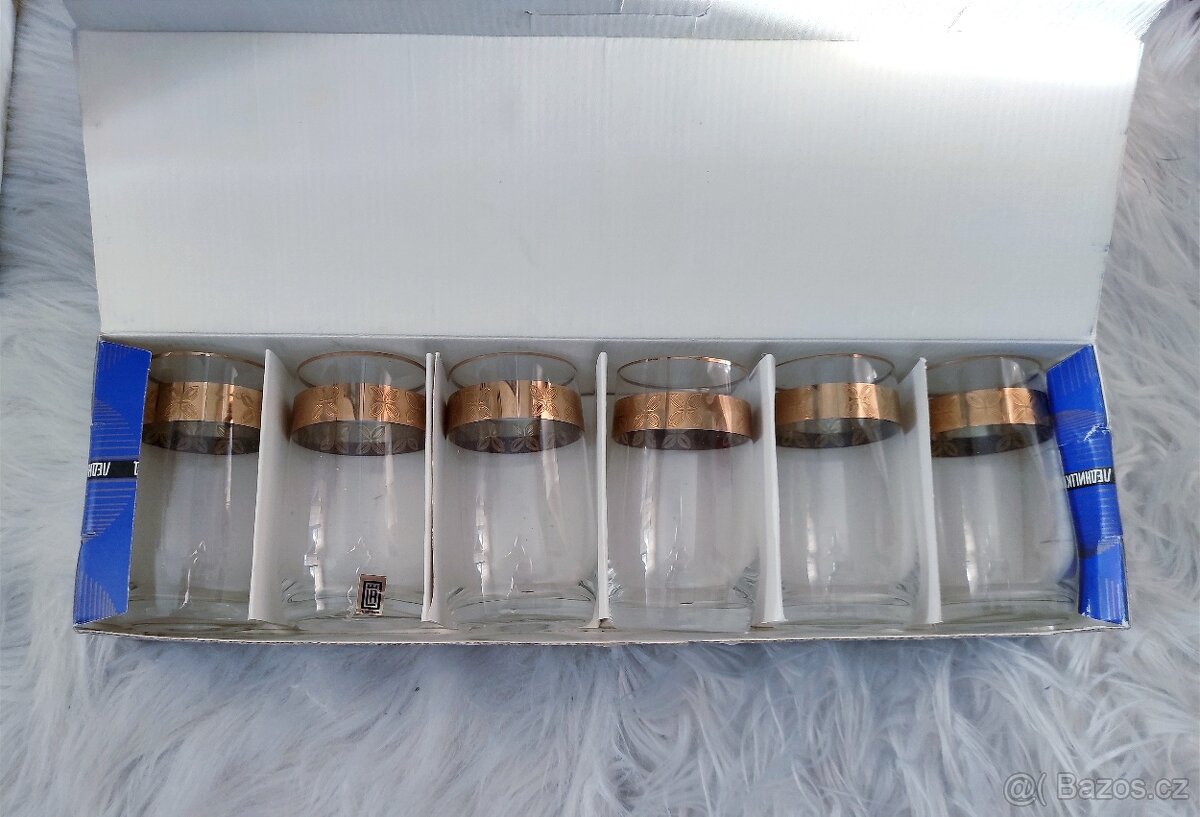 sklárna Lednické Rovné sada nápojového skla 6ks