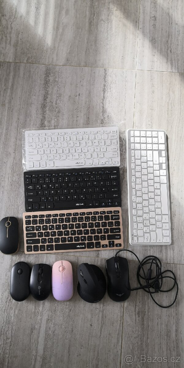 klávesnice, myš