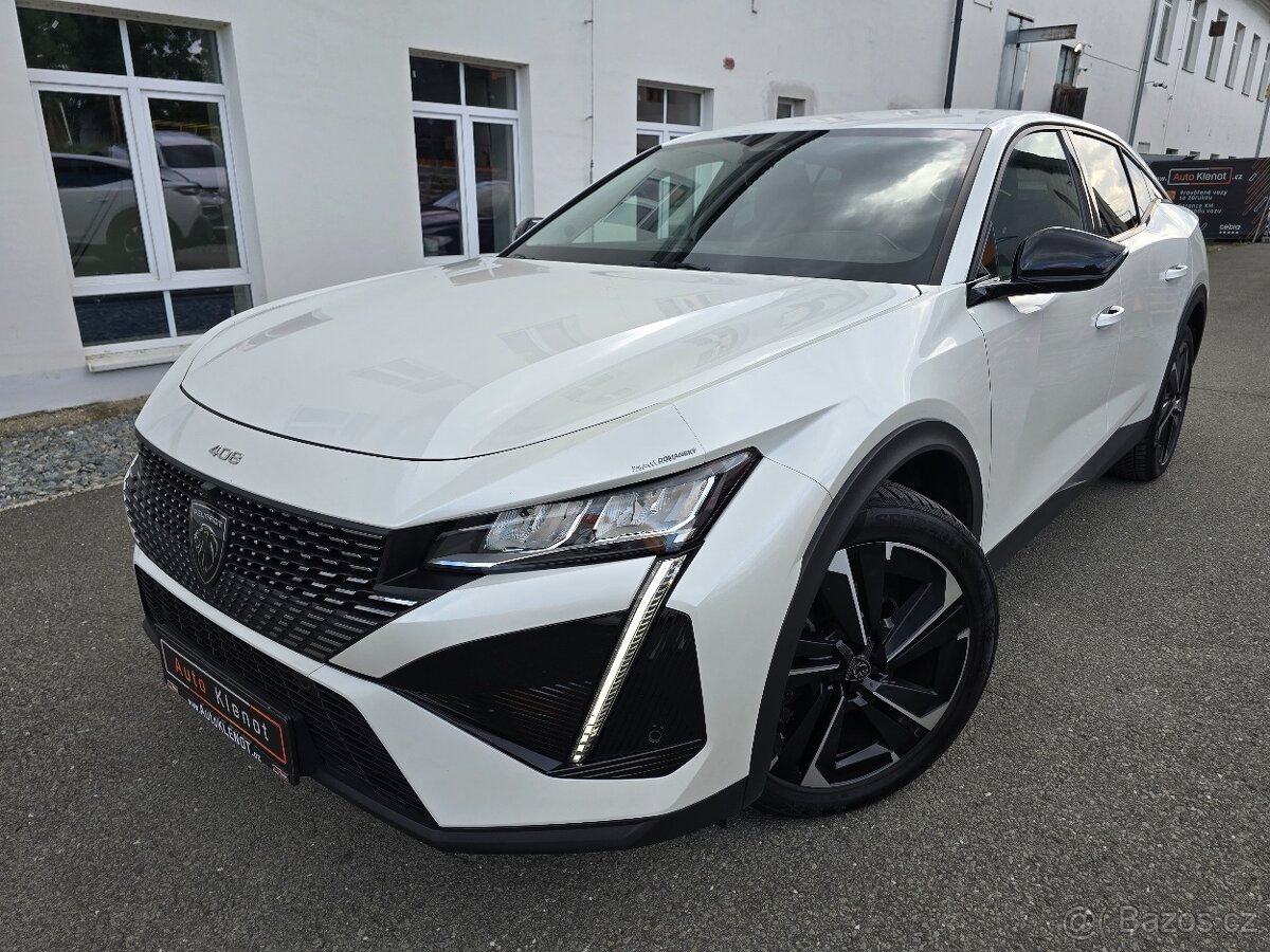 Peugeot 408 ALLURE Automat 96kW ČR 2023 LED KAMERA NAVI -DPH