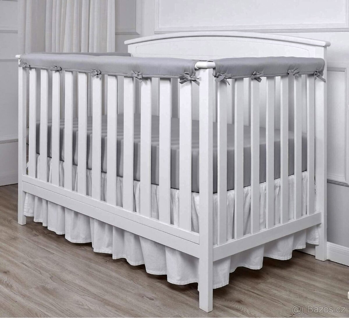 Bavlněný volán do dětské postýlky