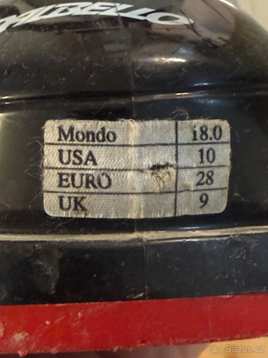 Lyzarske boty a helma - detska