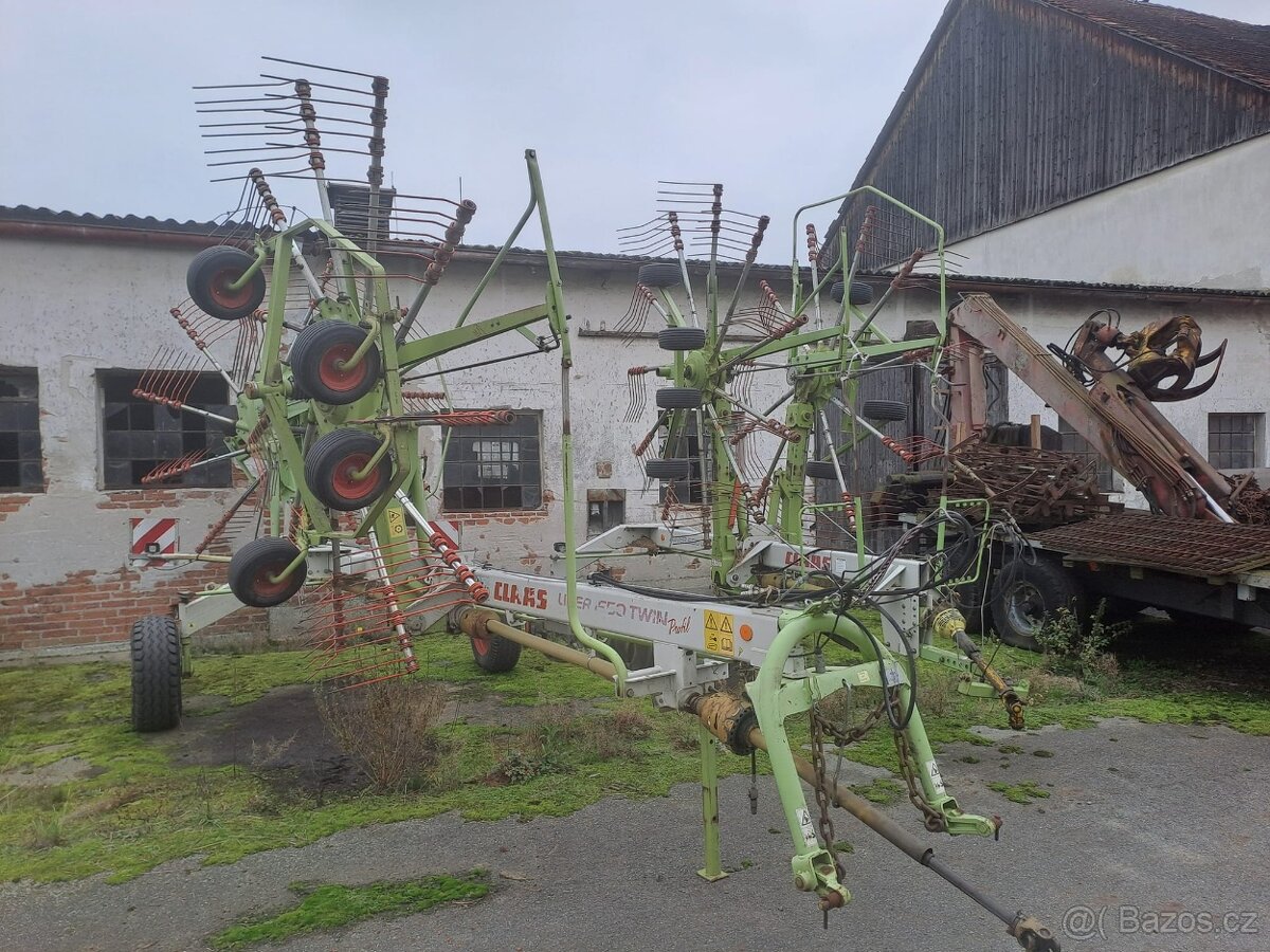 Pícninářské stroje - Claas a Pottinger