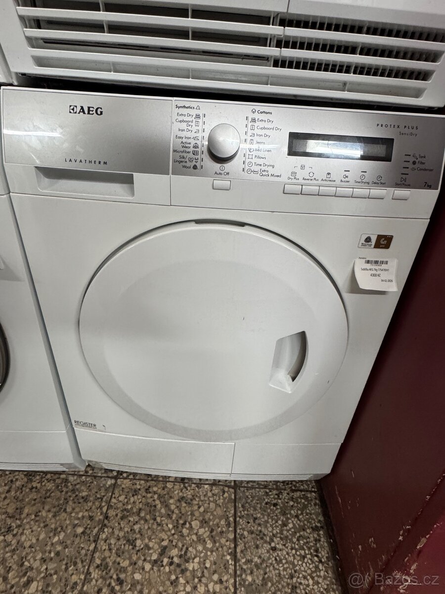 Sušička prádla AEG na 7 kg