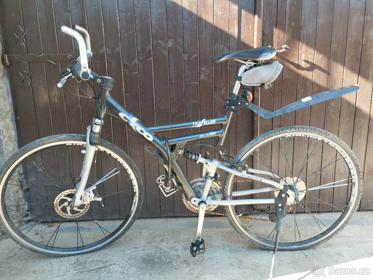 Prodám,vyměním celoodpružené kolo Cyko Traveler