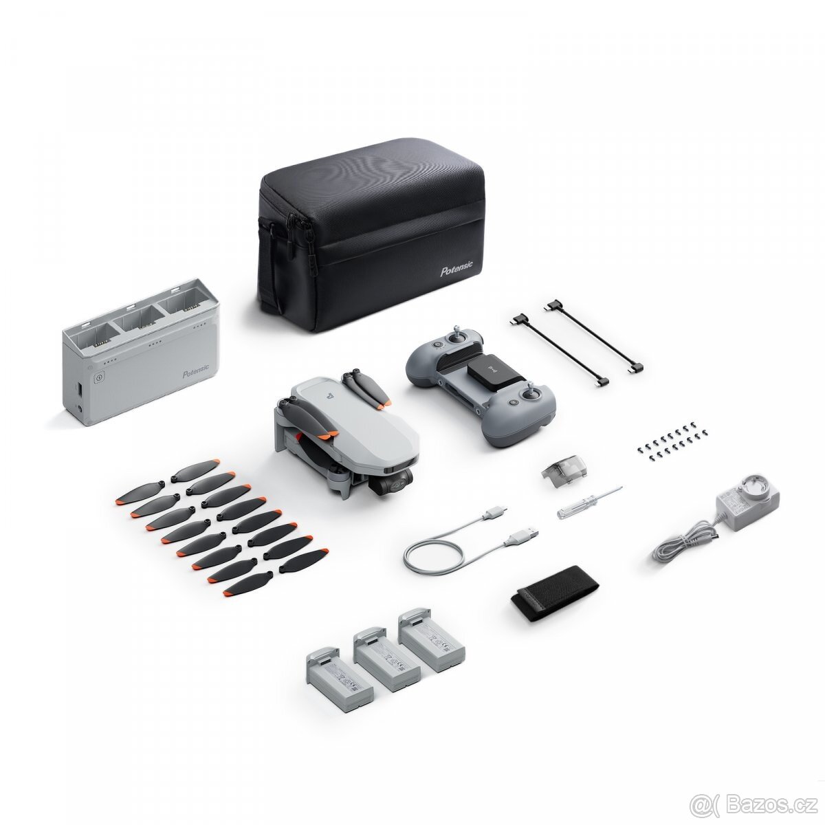 Dron Potensic Atom 2 Fly More Combo bílý PC: 10 990,-