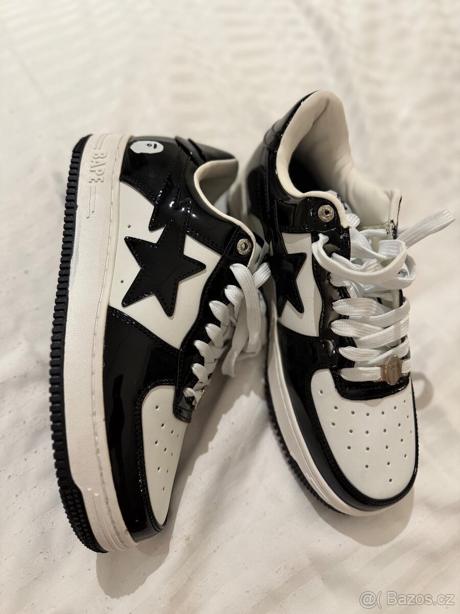 Bape sta black / white