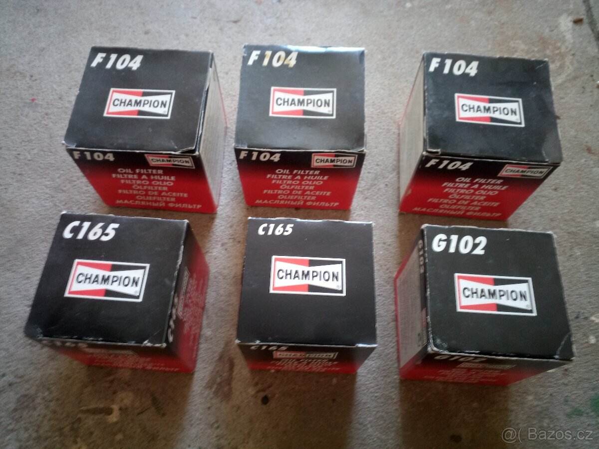 olejový filtr Champion