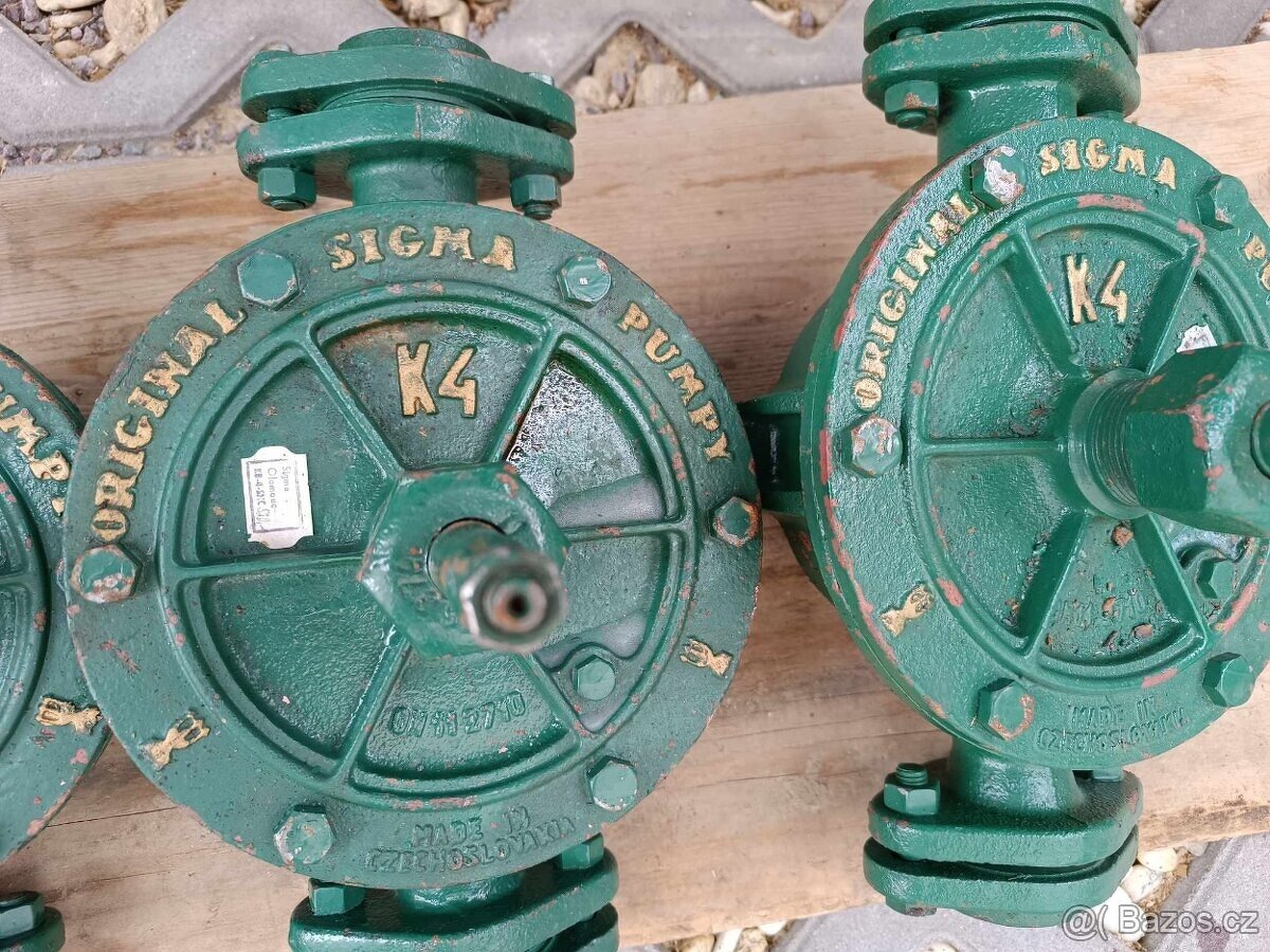 Sigma pumpa K4 K5 prodej skladu