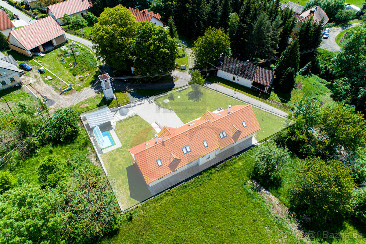 Prodej, rodinného domu, 4+kk a 5+kk, 1313 m2, Osobovy - Měčí