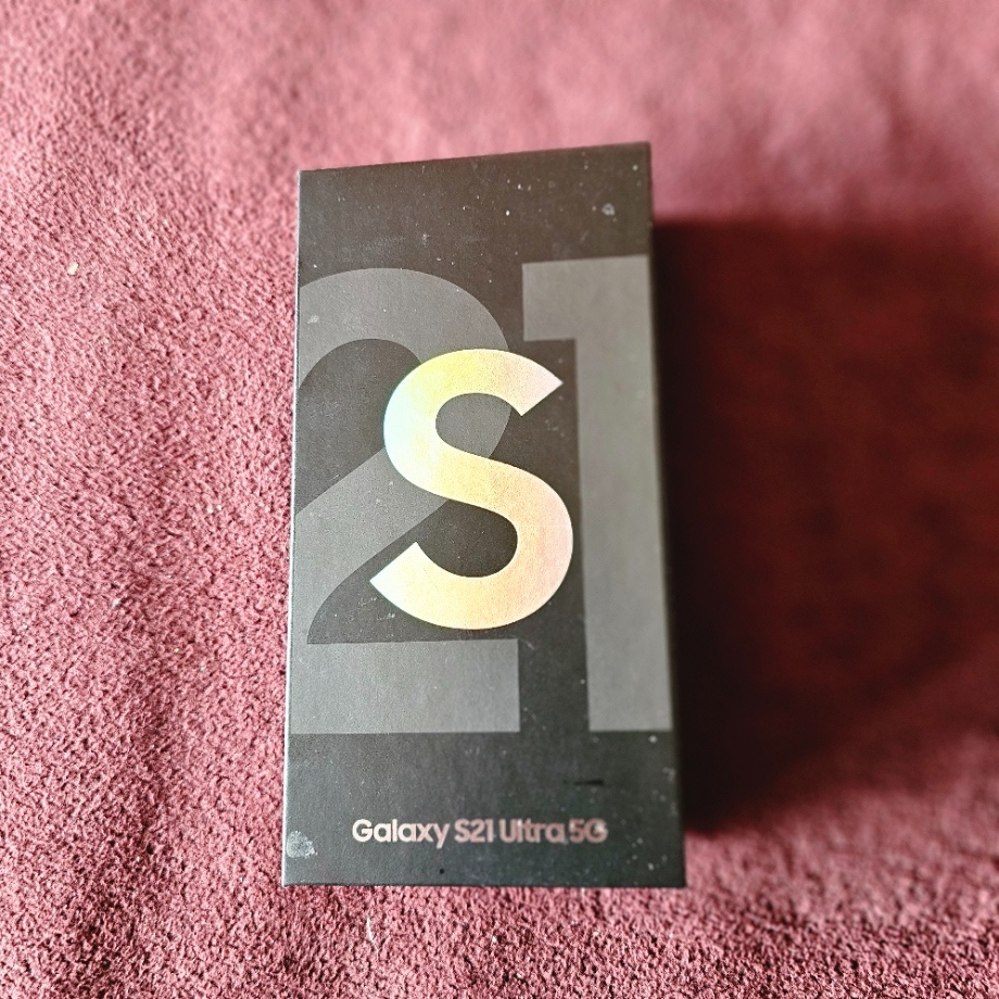 Krabička od telefonu Samsung S 21 Ultra