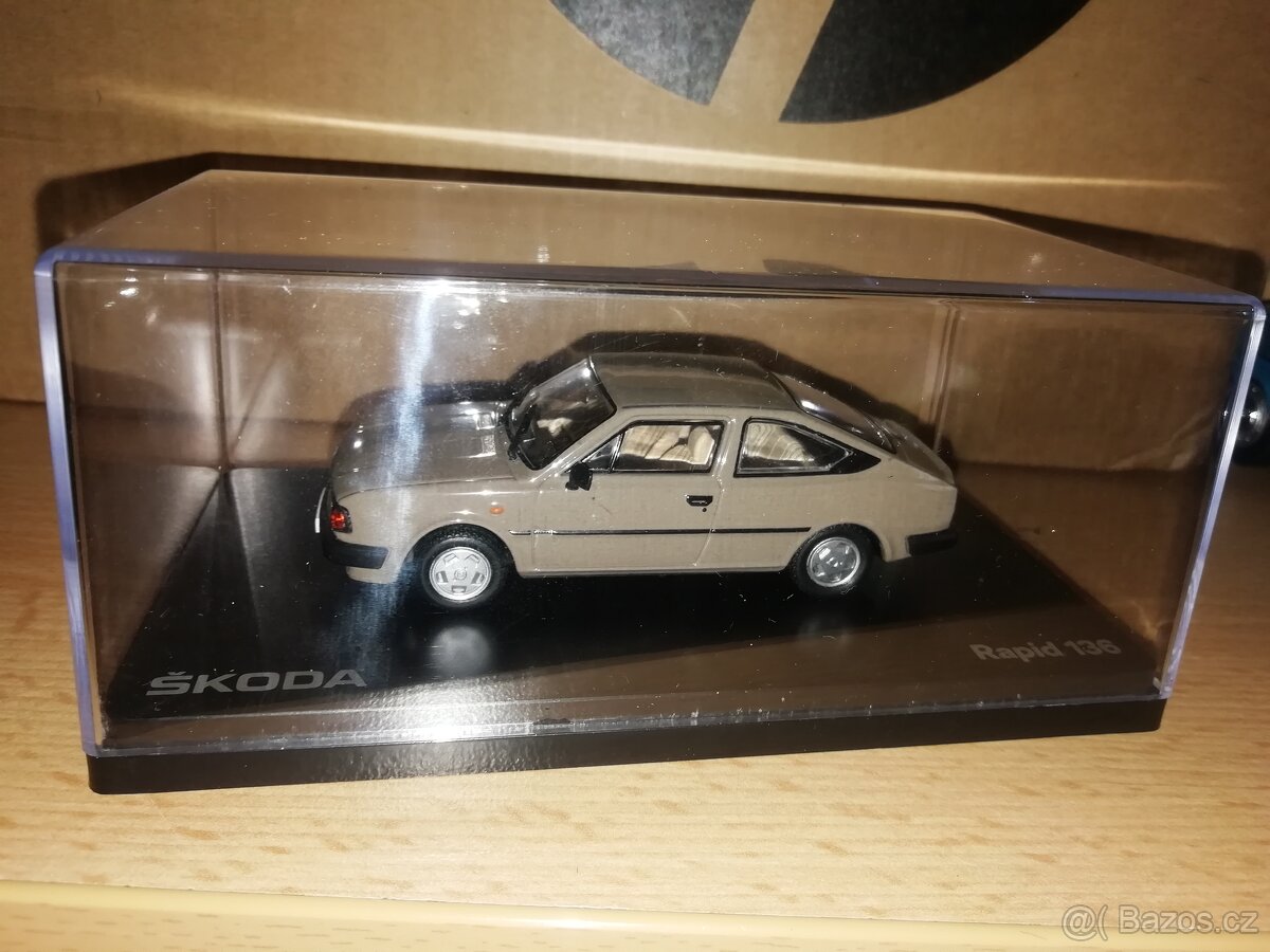 Model škoda rapid abrex 1:43