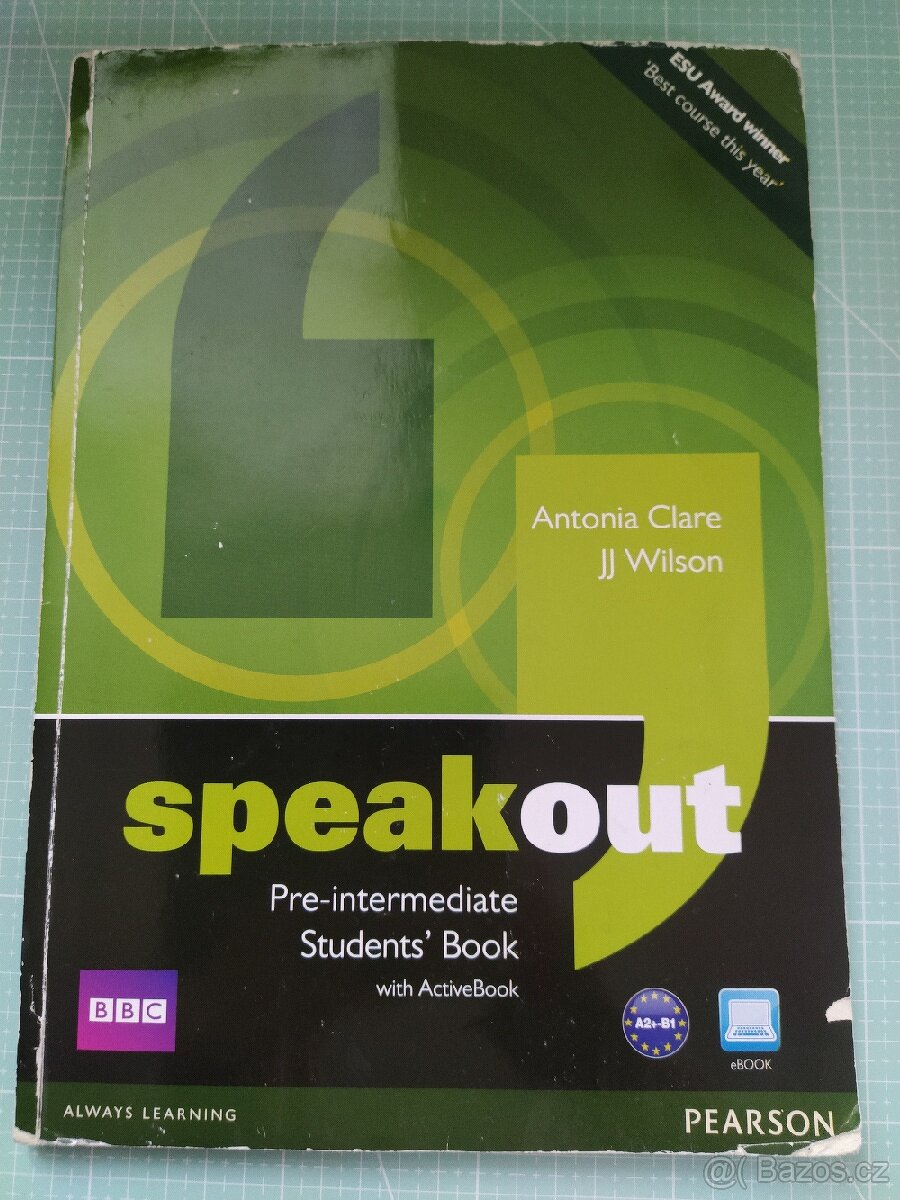 Jazyková učebnice Speakout pre-intermediate