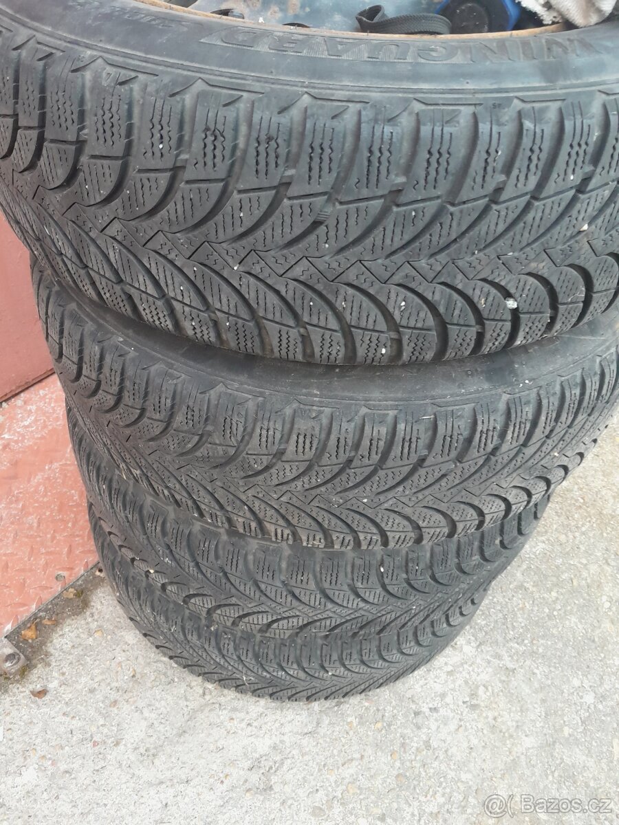 Zimni pneu i s diskama 5x114.3, pneu dot2015